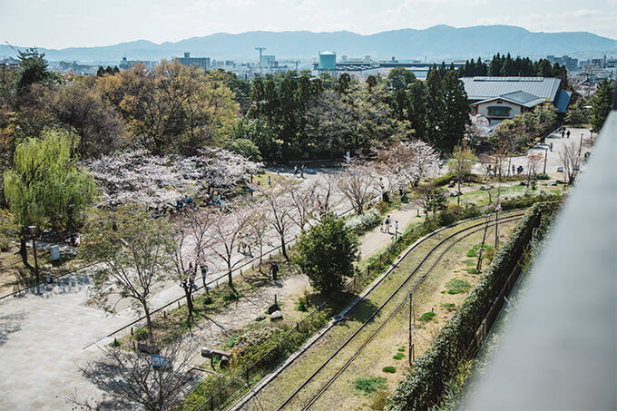 市電車両、廃線跡、ドクターイエロー……鉄道博物館を抜きにしても、梅小路は鉄道好き垂涎のエリアらしい