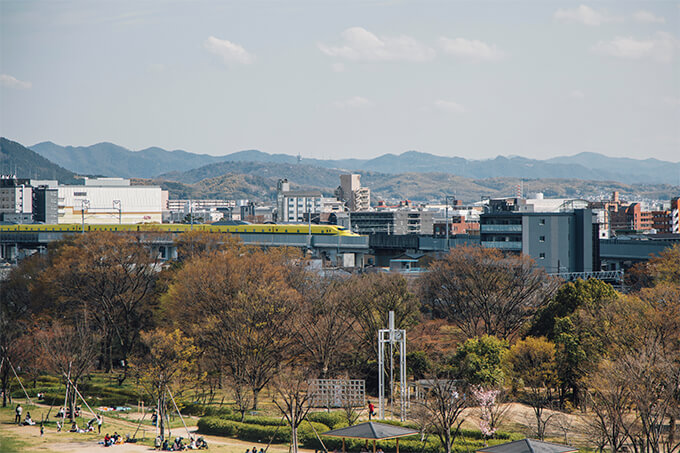 市電車両、廃線跡、ドクターイエロー……鉄道博物館を抜きにしても、梅小路は鉄道好き垂涎のエリアらしい