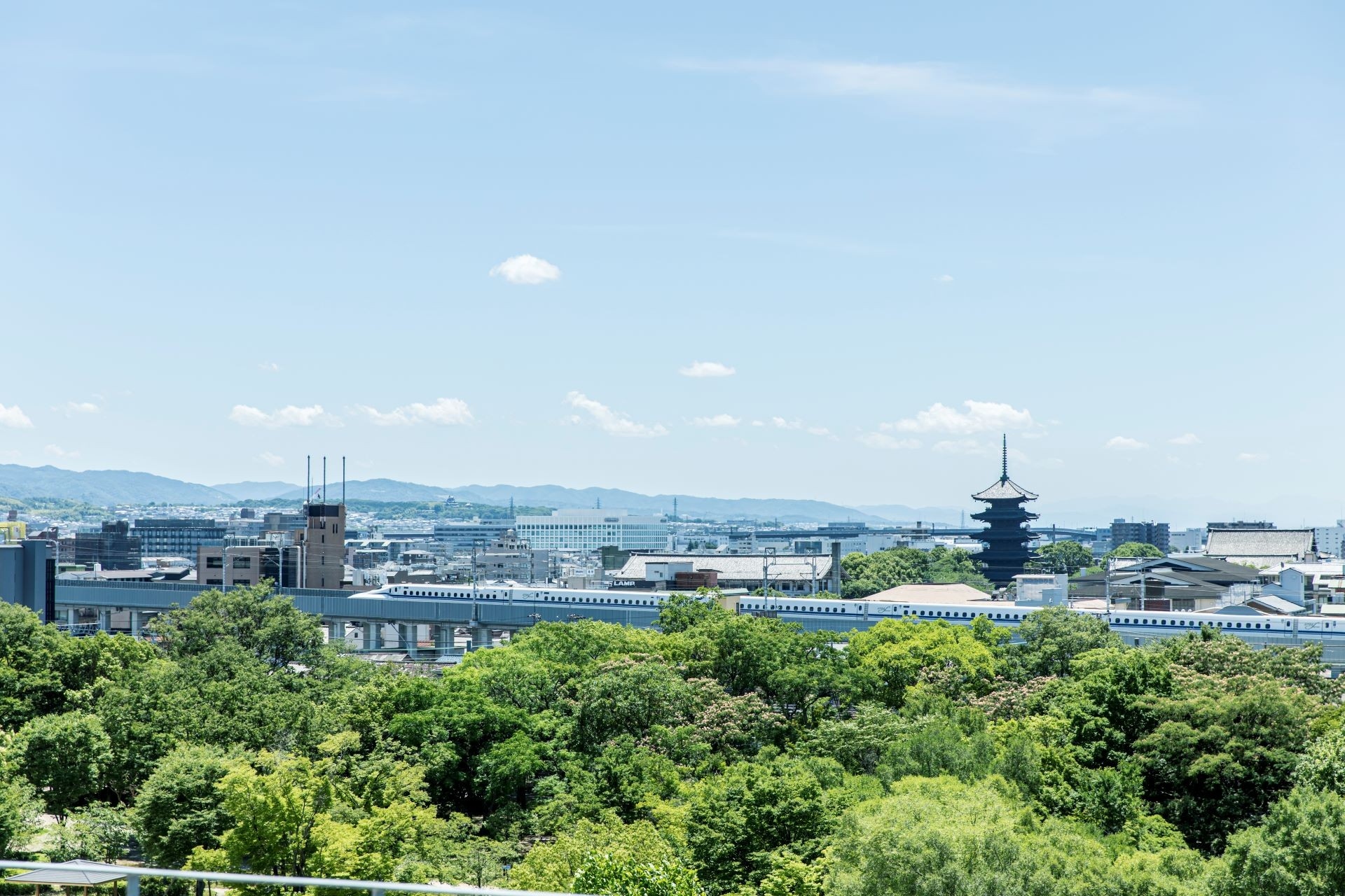 【Roof Top Terrace】今昔を感じられる「パノラマビュー」を楽もう