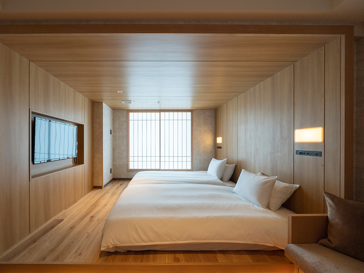 画像:Wood Box Room Twin ウッドボックスツイン
